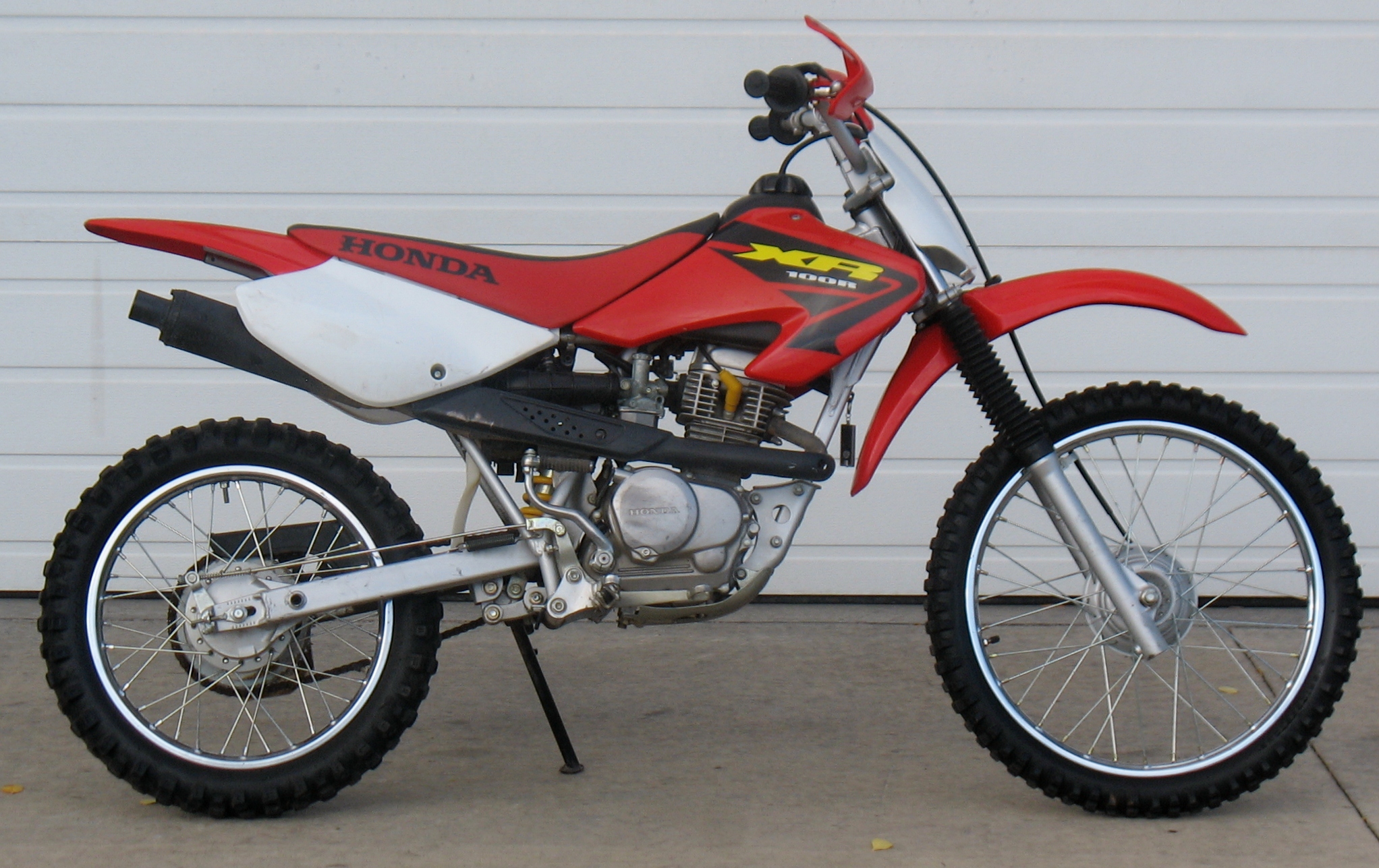 2001 Honda xr100 hp