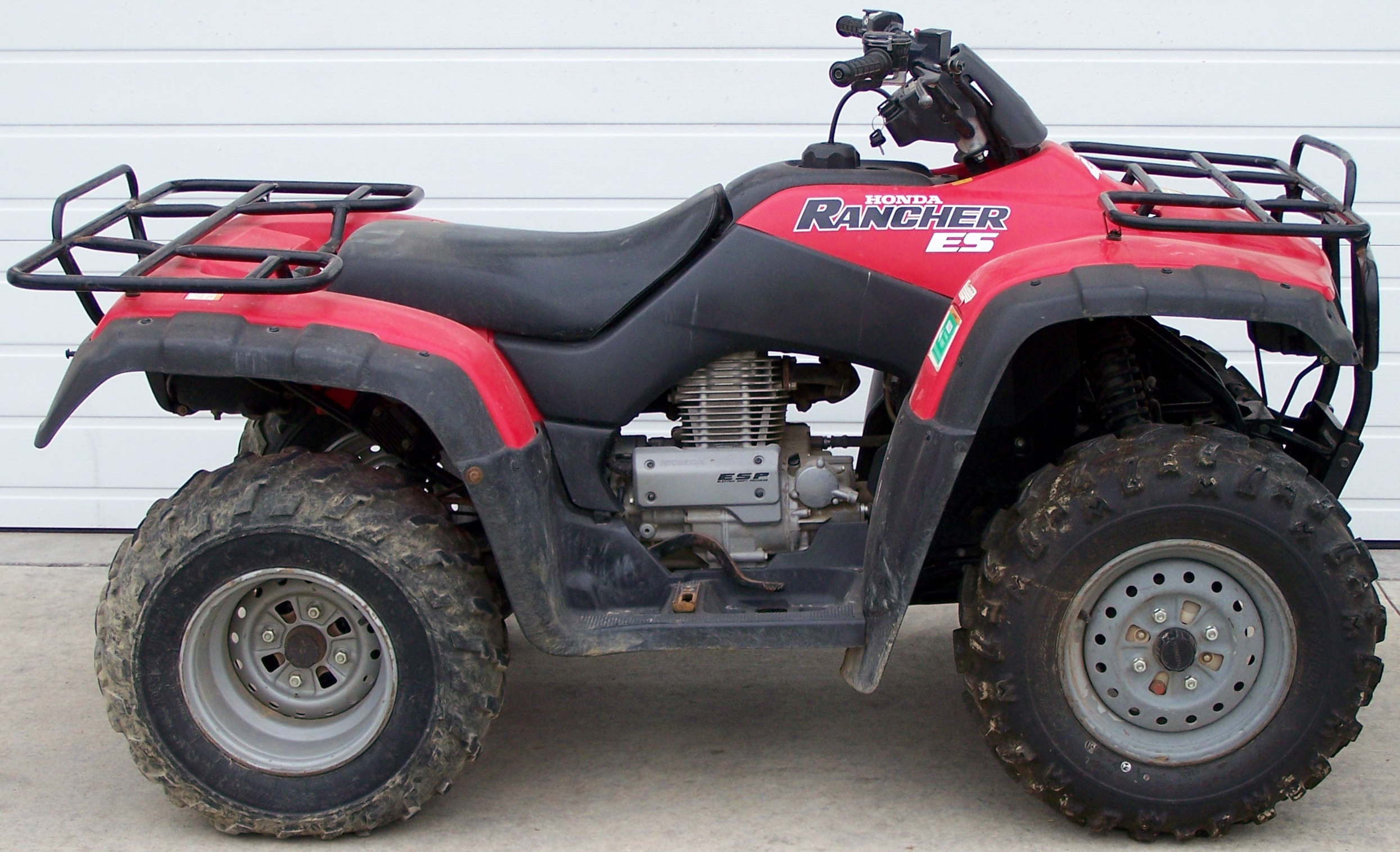 2001 Honda rancher es wont shift